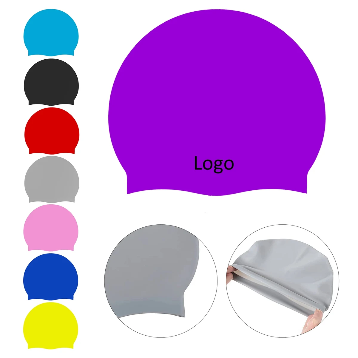 Adult Swim Cap Silicone 1