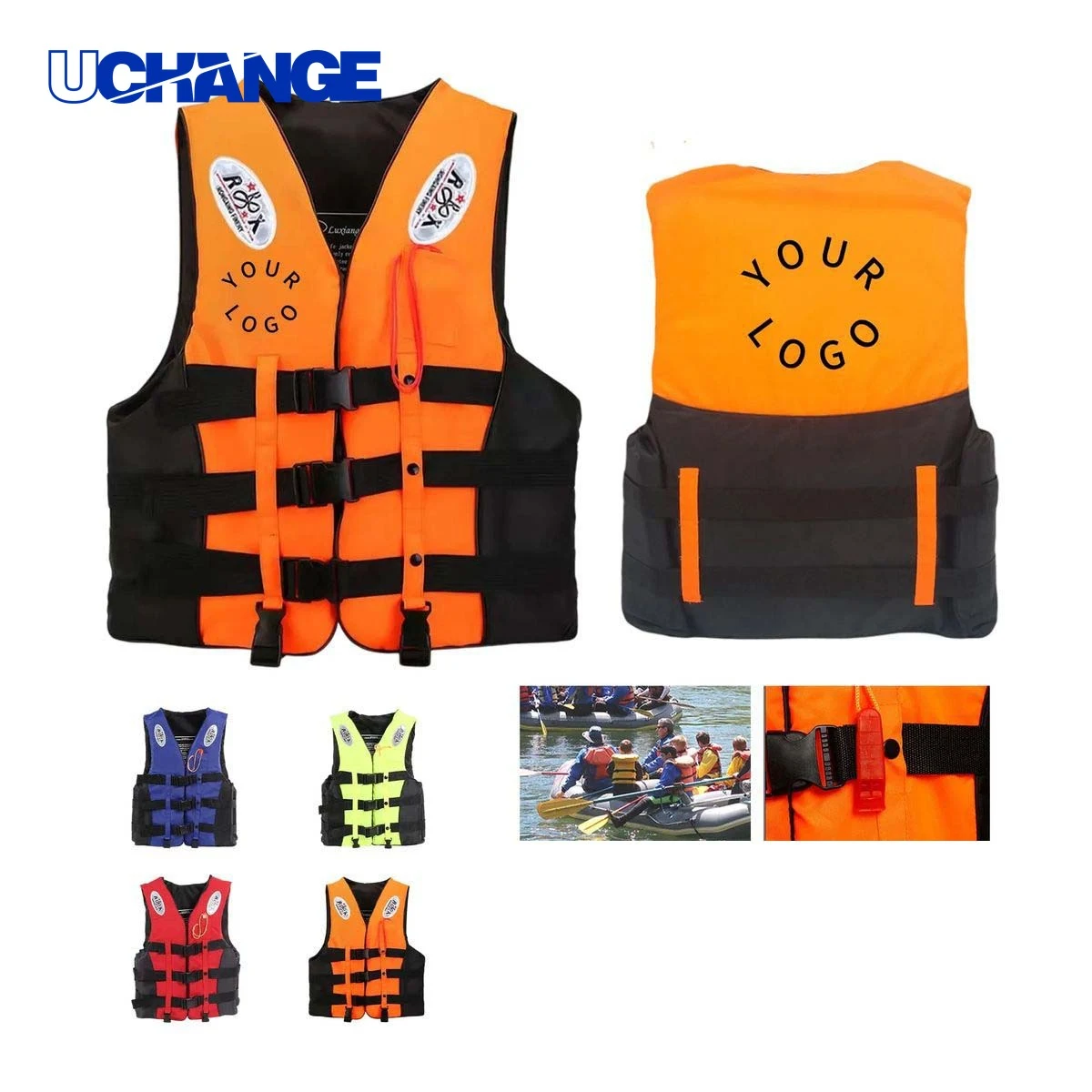 Protective Life Jacket with Secure Fit Design for Boating 1