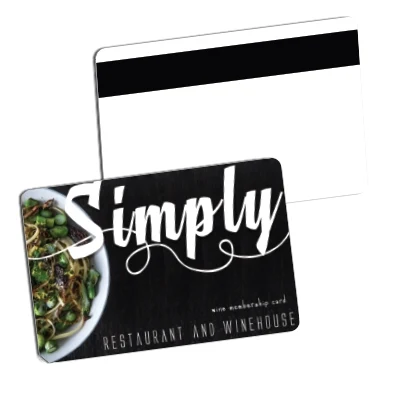 Plastic Card with Encoding 1
