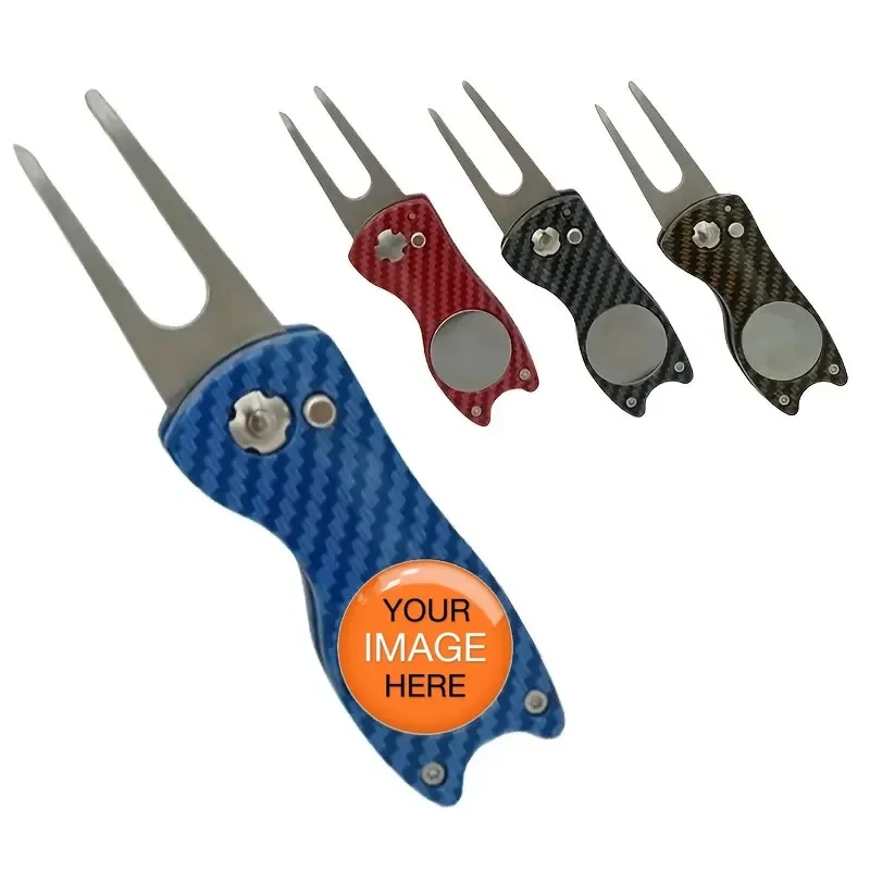 Carbon Fiber Golf Divot Repair Tool 1