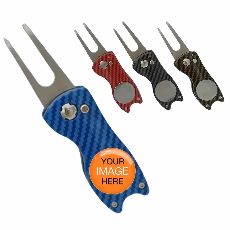 Carbon Fiber Golf Divot Repair Tool