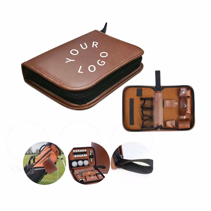 Waterproof Golf Accessories Organizer in PU Leather