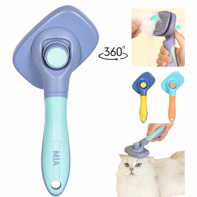 Round Shedding And Grooming Brushes