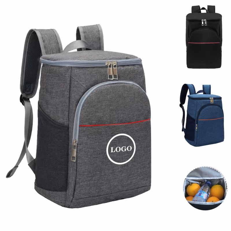 Dual Insulated Backpack Cooler w/ Expandable Top Compartment