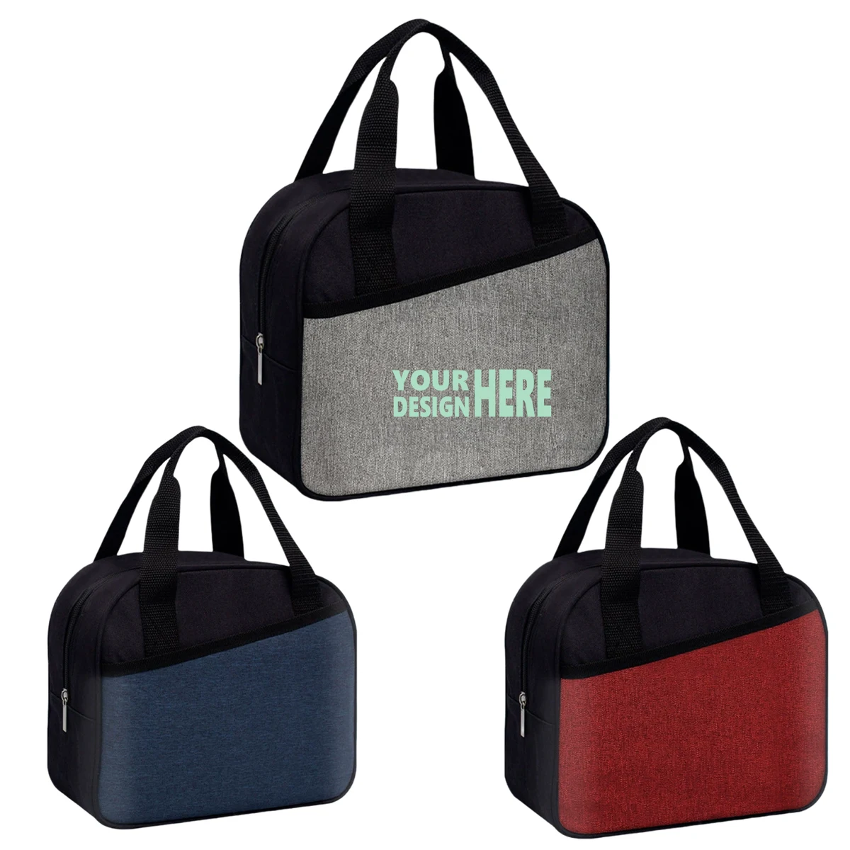 5L Slant Cooler Bag Oxford Cloth 1