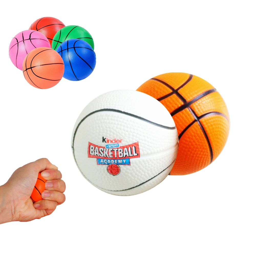 Colorful PU Foam Basketball Ball 1