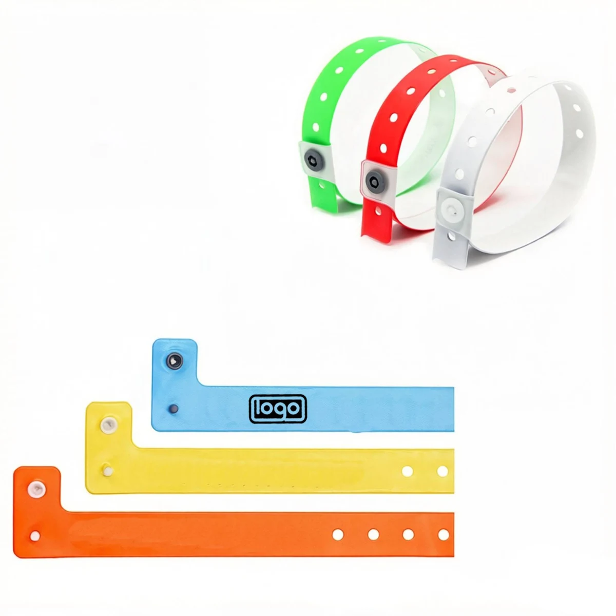 PVC Disposable Waterproof Event Wristband 1
