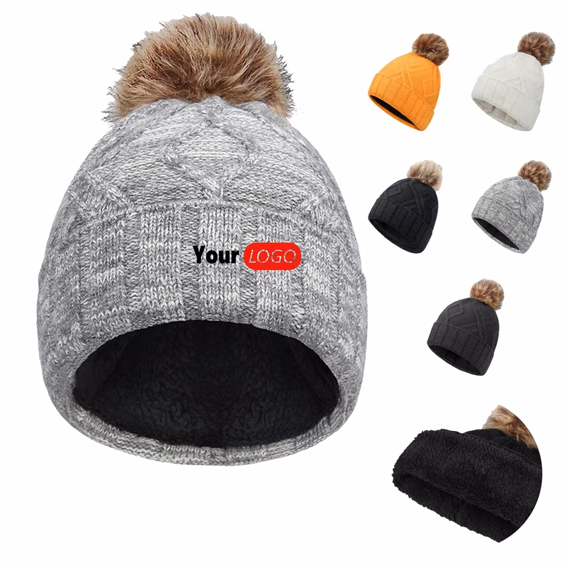 Autumn Winter Knit Hat Trendy