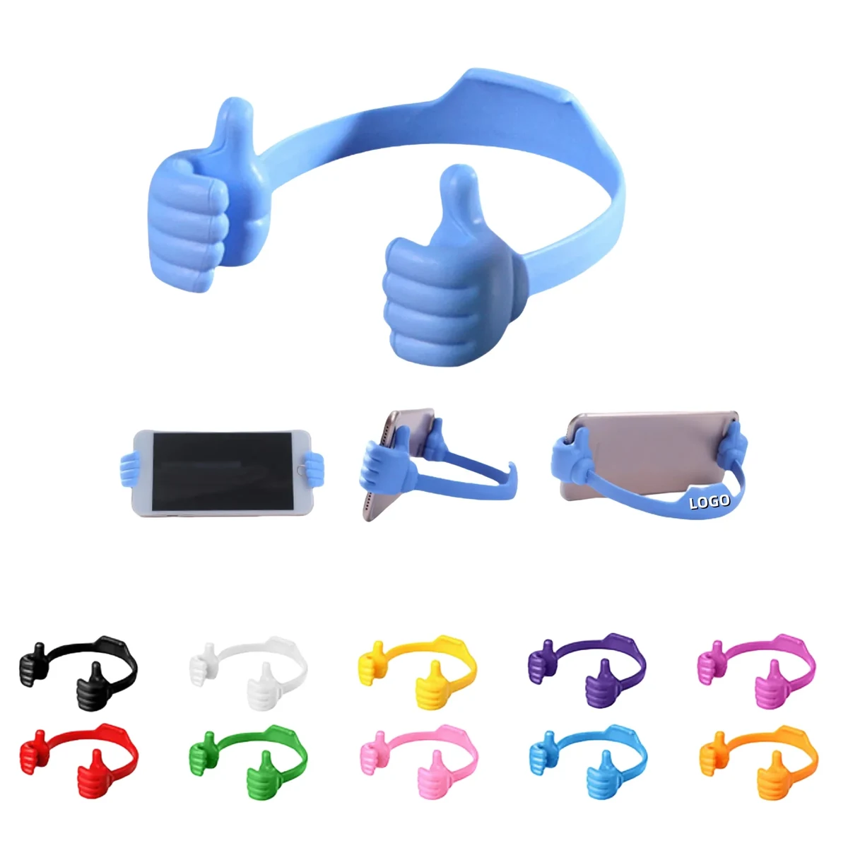 Portable Thumb Shaped Desktop Phone Stand 1