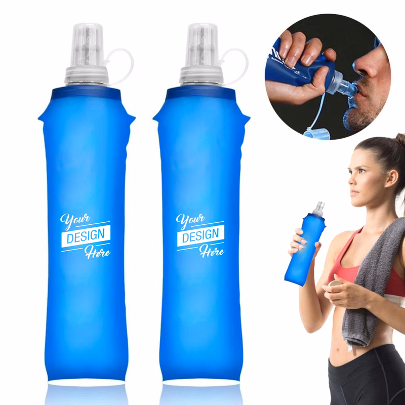 16 OZ Folding TPU Soft Water Bottle