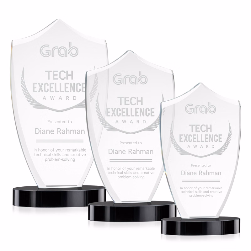 Skylark Shield Award - Black