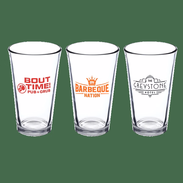 Pub Crawl 16 oz Libbey Pint Glasses
