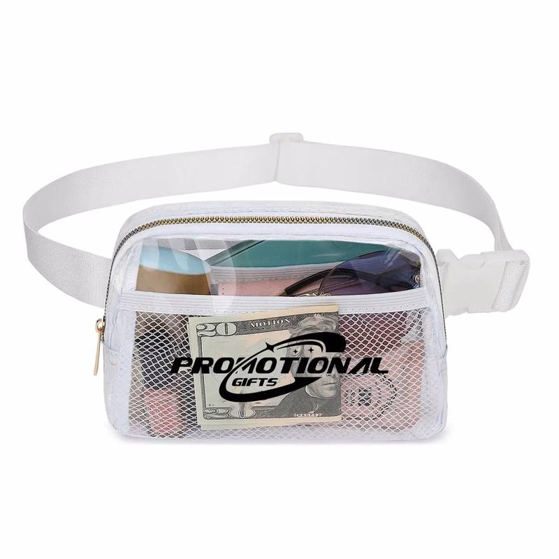 Clear PVC Crossbody Belt Waist Bag