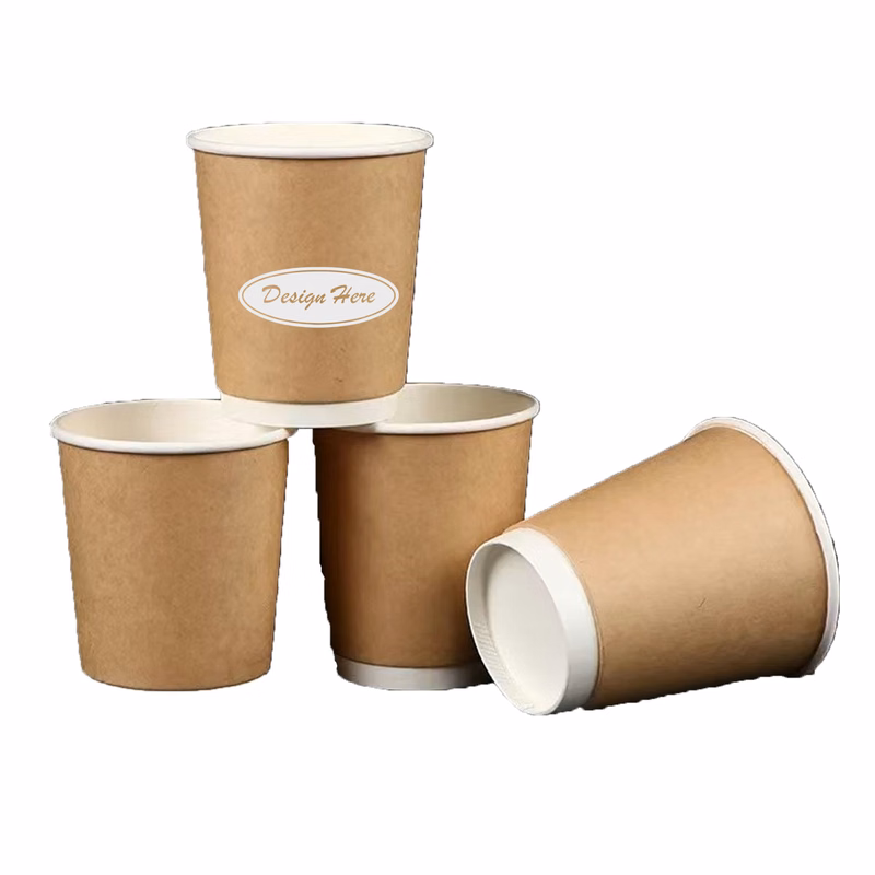 14oz Durable Kraft Paper Cup for Outdoor Activities and Drinks