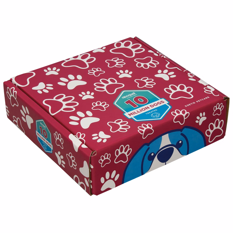 10" x 10" x 3" - B-Flute Outside Tuck Box