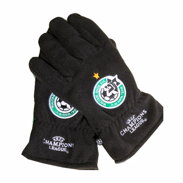 Embroidered Polar Fleece Winter Gloves