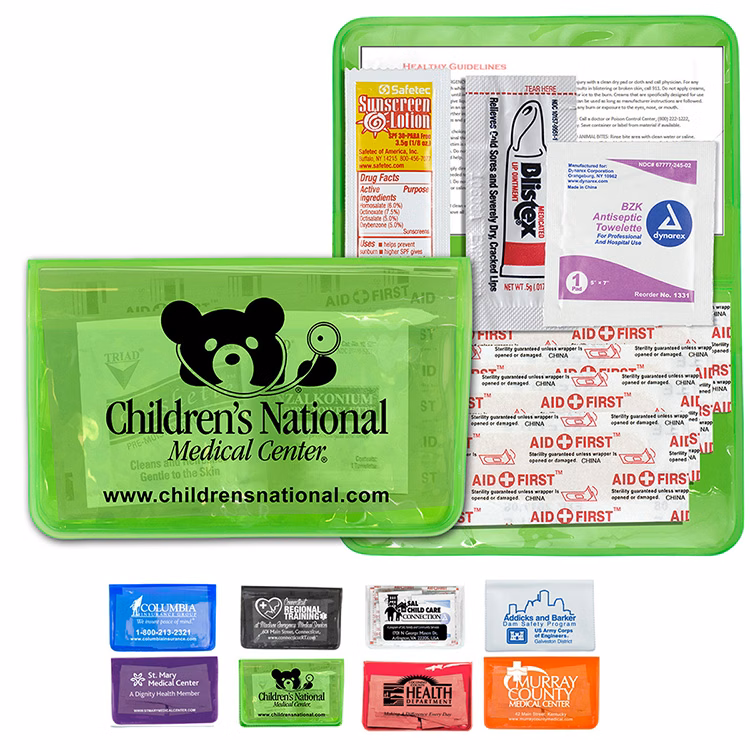 "SUN-IS-FUN" 8 Piece Sun Relief First Aid Kit