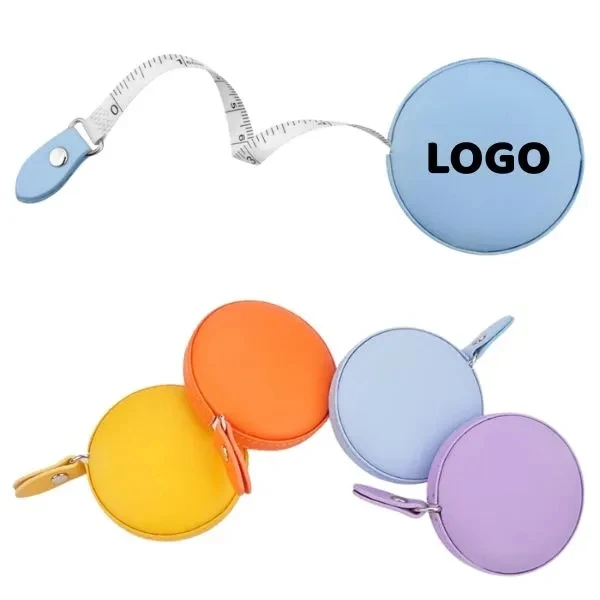 Colorful Mini Measuring Tape with PU Case 1