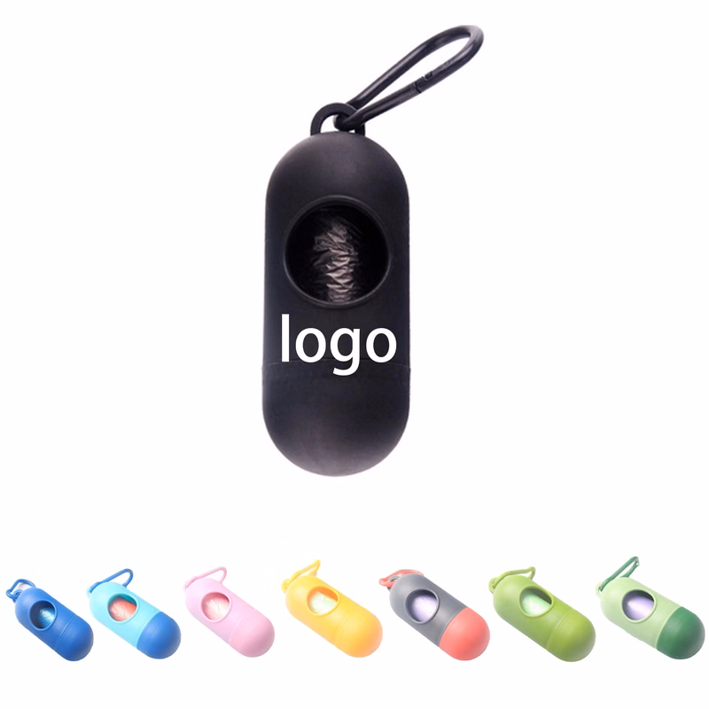 Pill-Shaped Trash Bag Dispenser