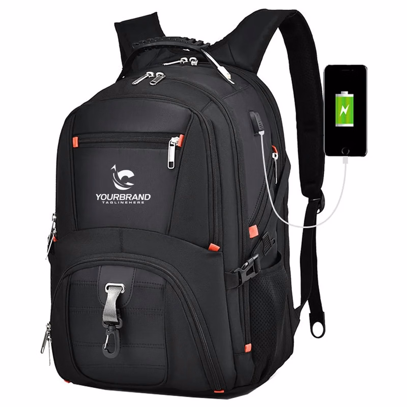 Large Laptop Backpack With USB Charging Port