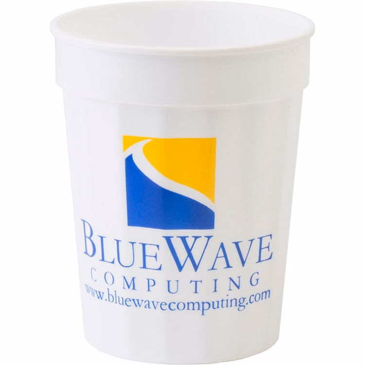 17 oz. Fluted Plastic Stadium Cup