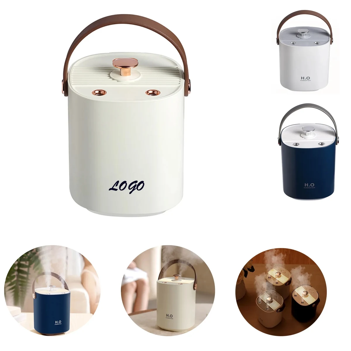 Large Capacity Dual Nozzle Wireless Humidifier 1