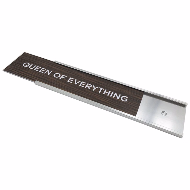 TopLine Name Plate & Holder-Wall