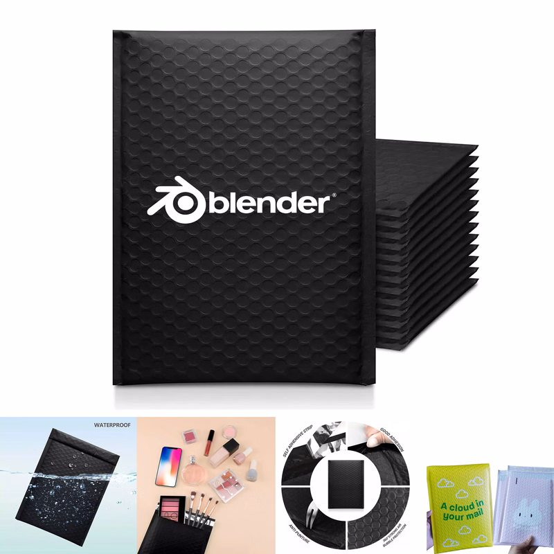 AquaShield Black Bubble Mailer
