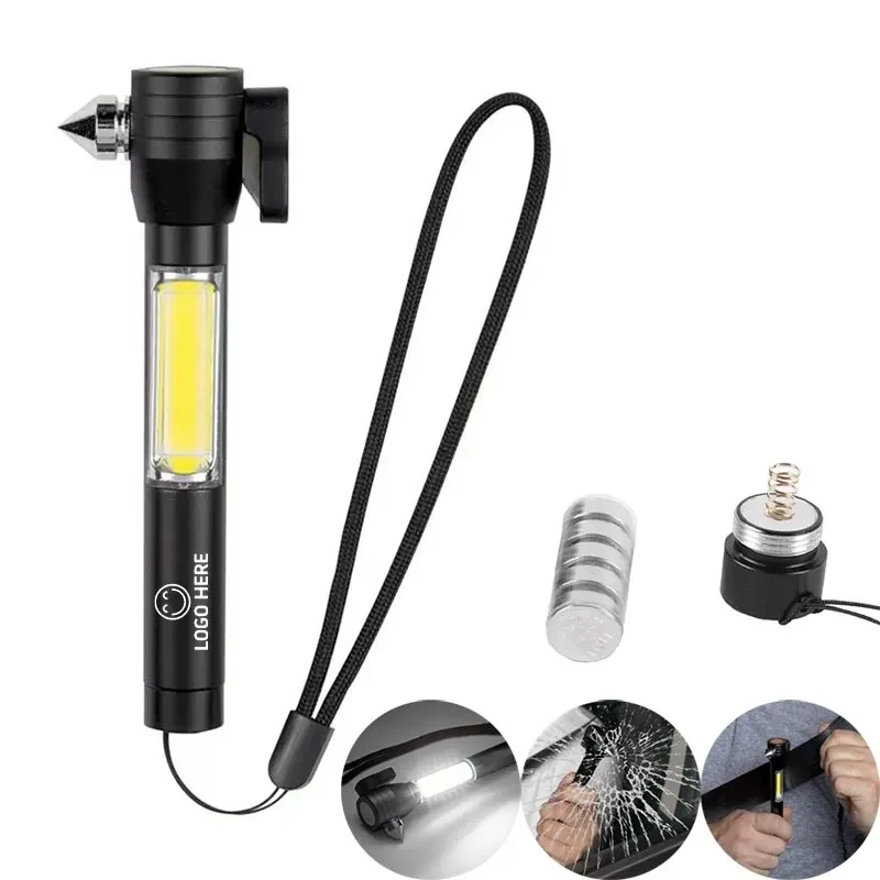 Emergency 4-in-1 Cutter, Hammer, Light, and Magnet 1