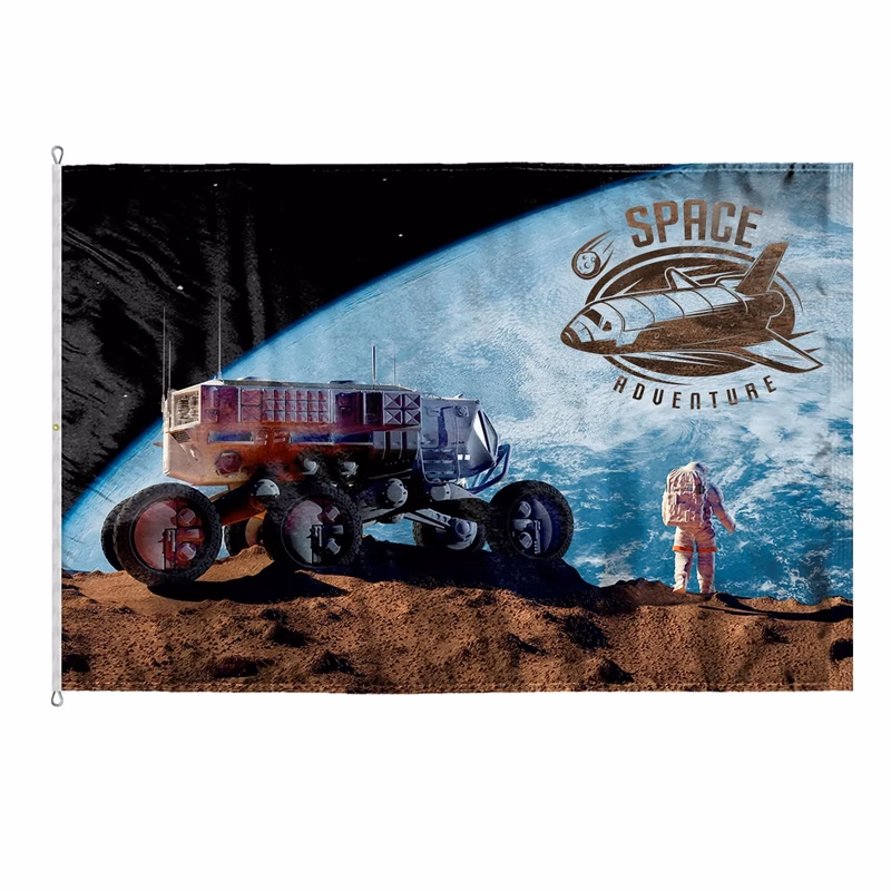 Custom Digitally Printed Flags - 10' x 15' E-Poly