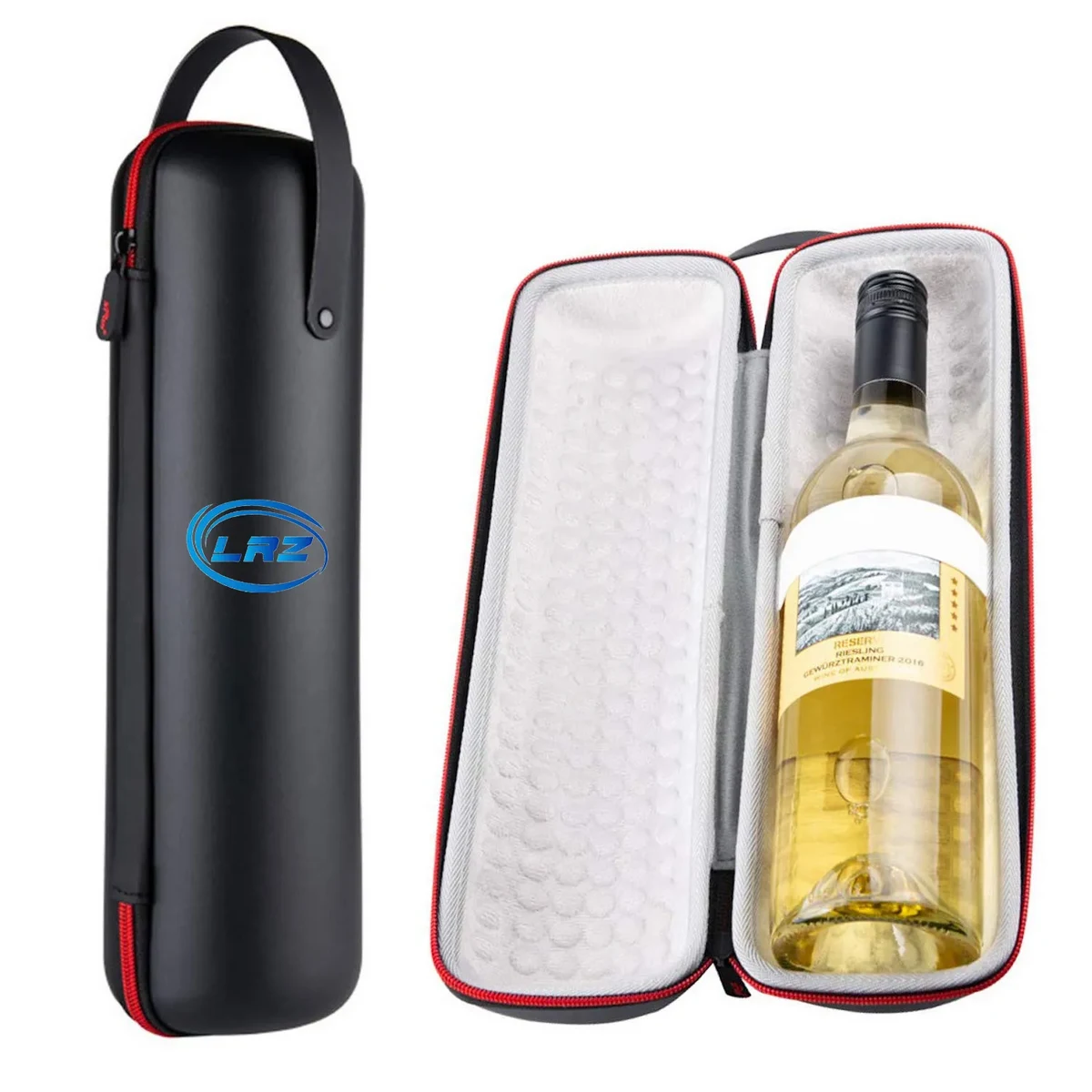 Shockproof & Waterproof EVA Insulated Single Bottle Tote 1