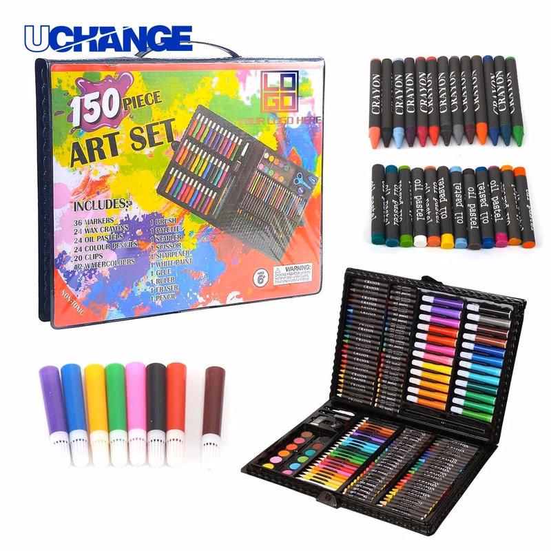 150-Piece Kids Art Set with Case