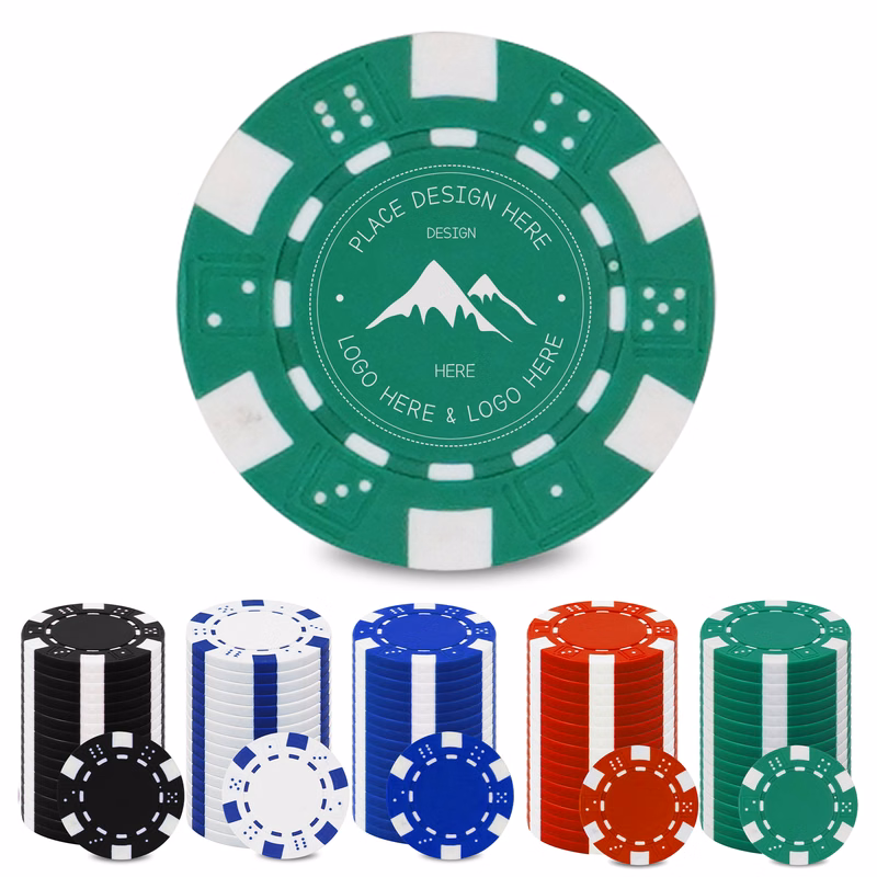 MOQ 100 Pro-Grade 11g ABS Poker Chips