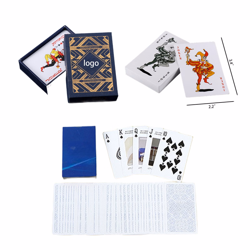 MOQ50 Full Color Eco-Friendly Playing Cards