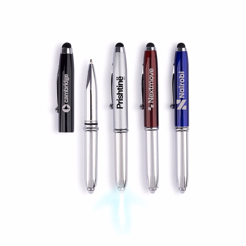 Empress Stylus Lightup Ballpoint Metal Pen (CLOSEOUT)