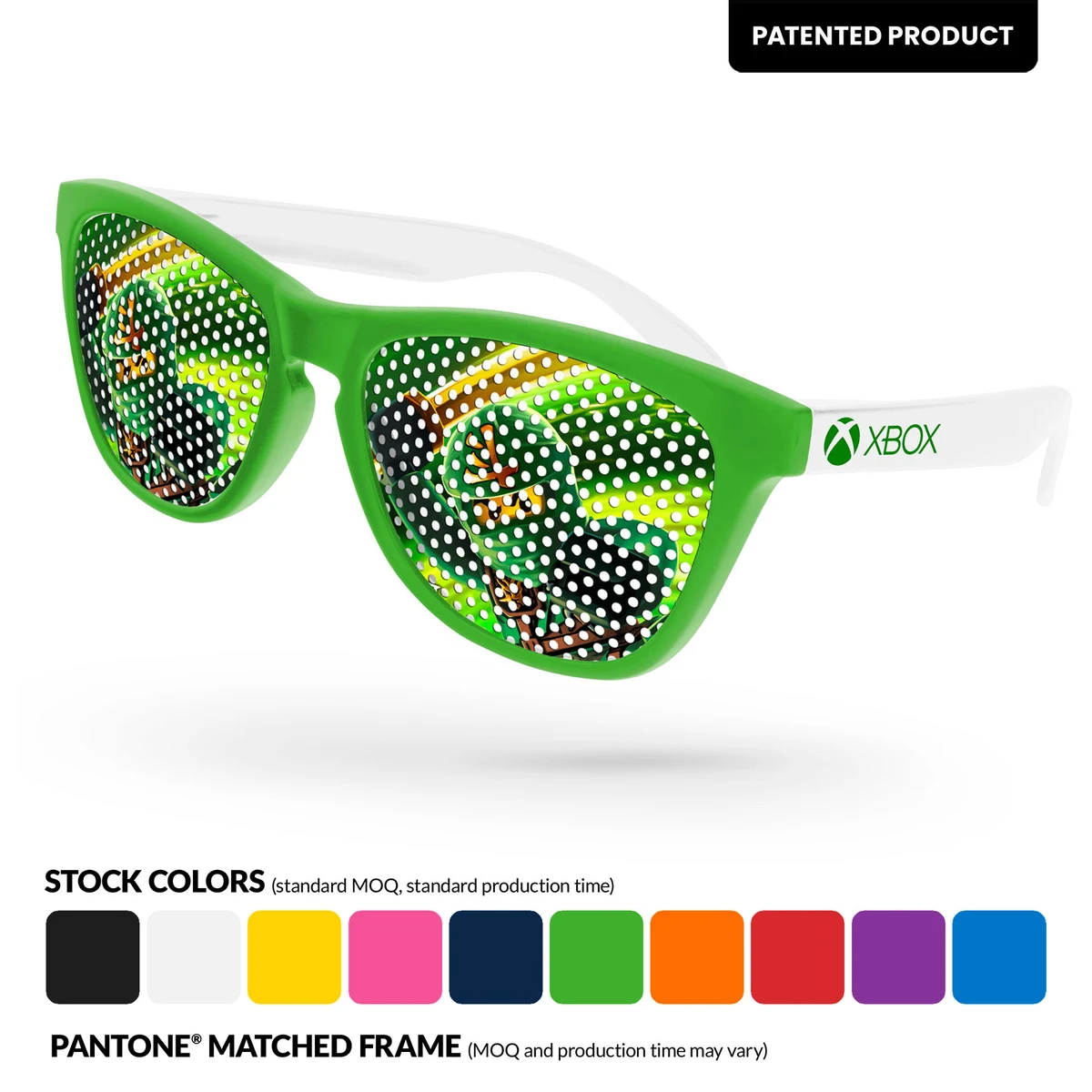 2-Tone Frog Pinhole Sunglasses 1