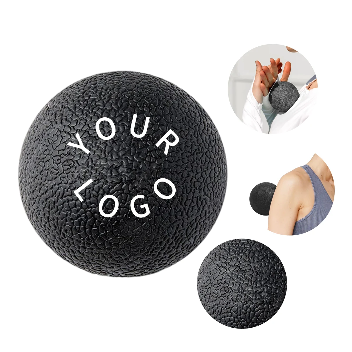 TPE Massage Ball 2.3" Diameter for Muscle Therapy 1