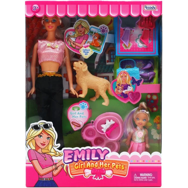Emily Doll Sets - Assorted 11.5" 1