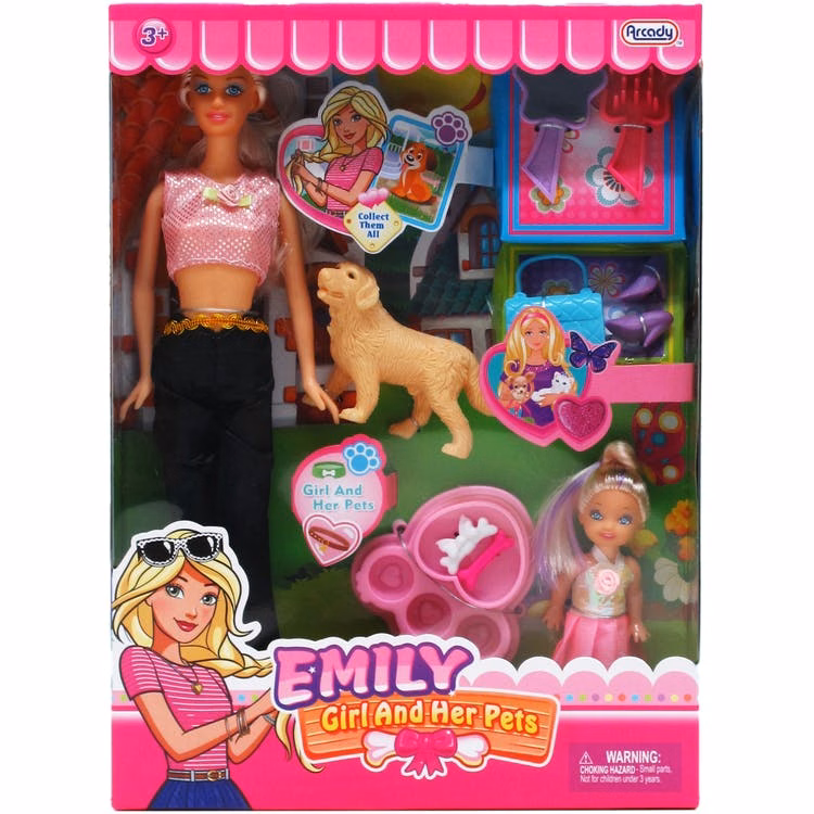 Emily Doll Sets - Assorted 11.5"