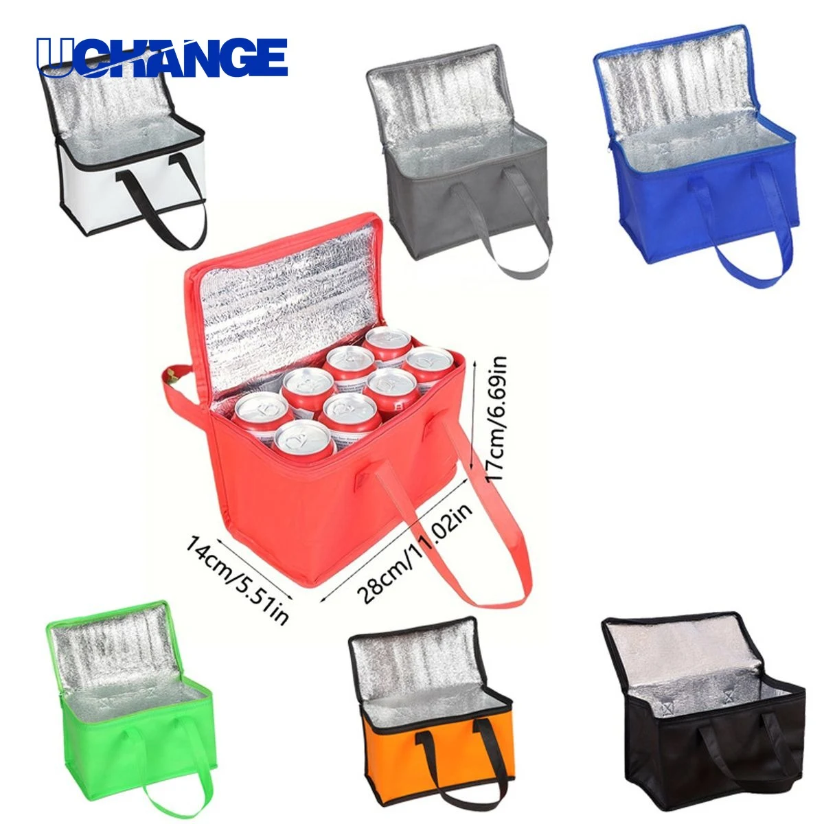 Insulated Grocery Tote Bag Organizer 1