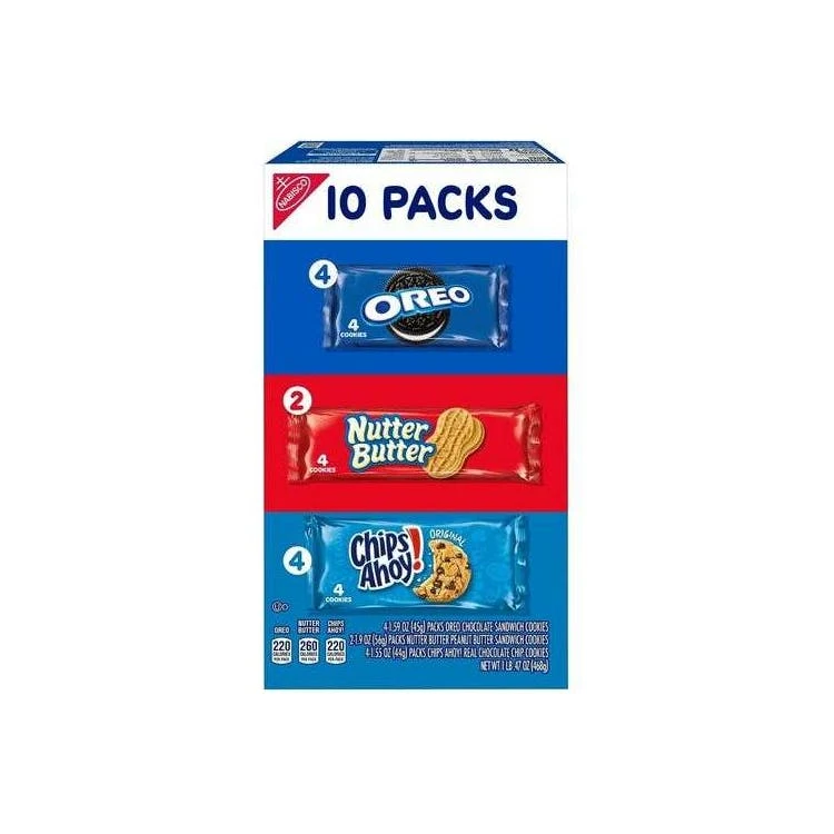 Assorted Cookie Packs - 10 Pack 1