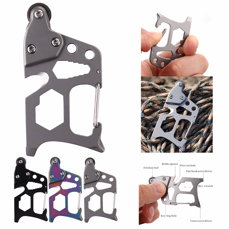8 in 1 Multitool Multi Tool keychain