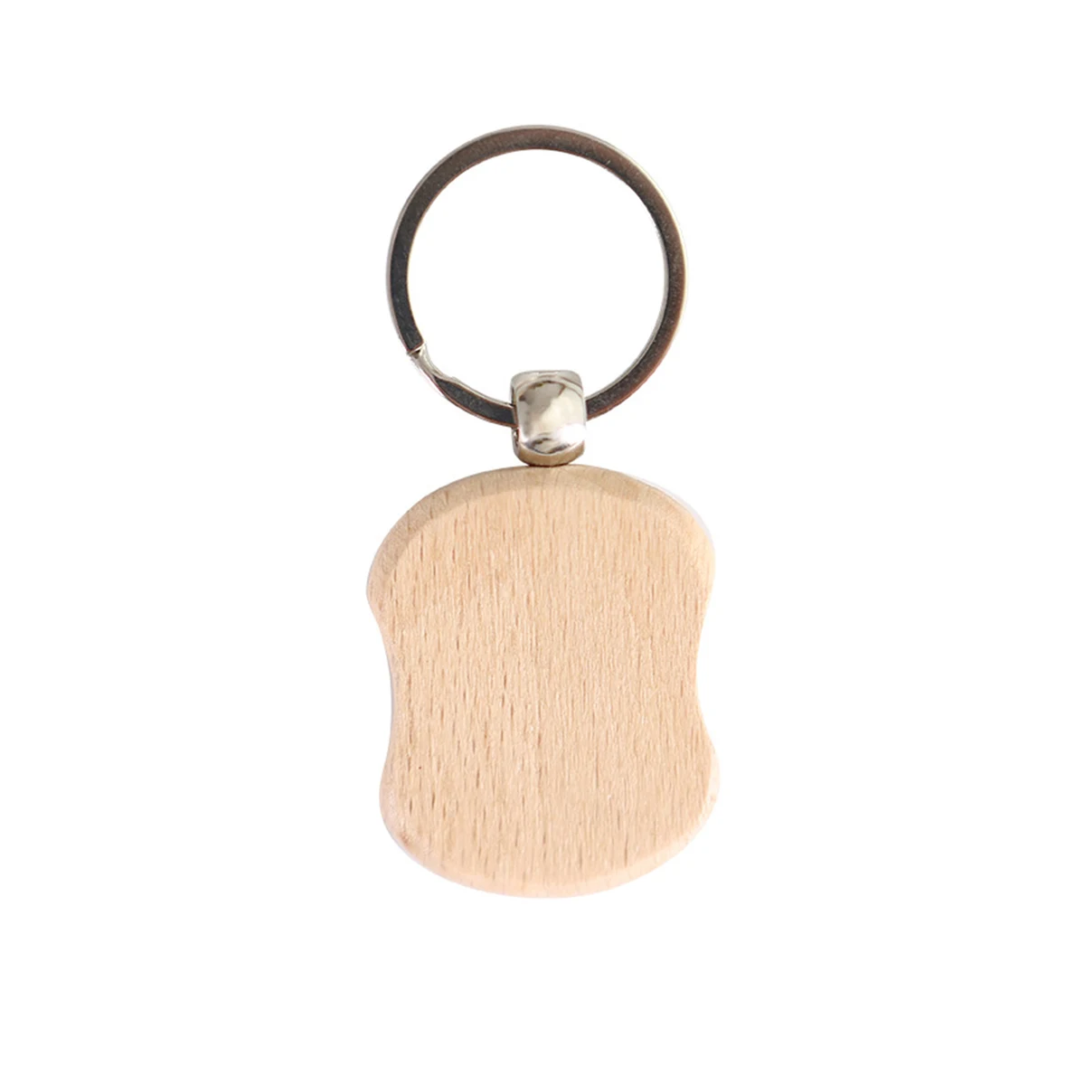 Wooden Keychain in Gourd Shape 1