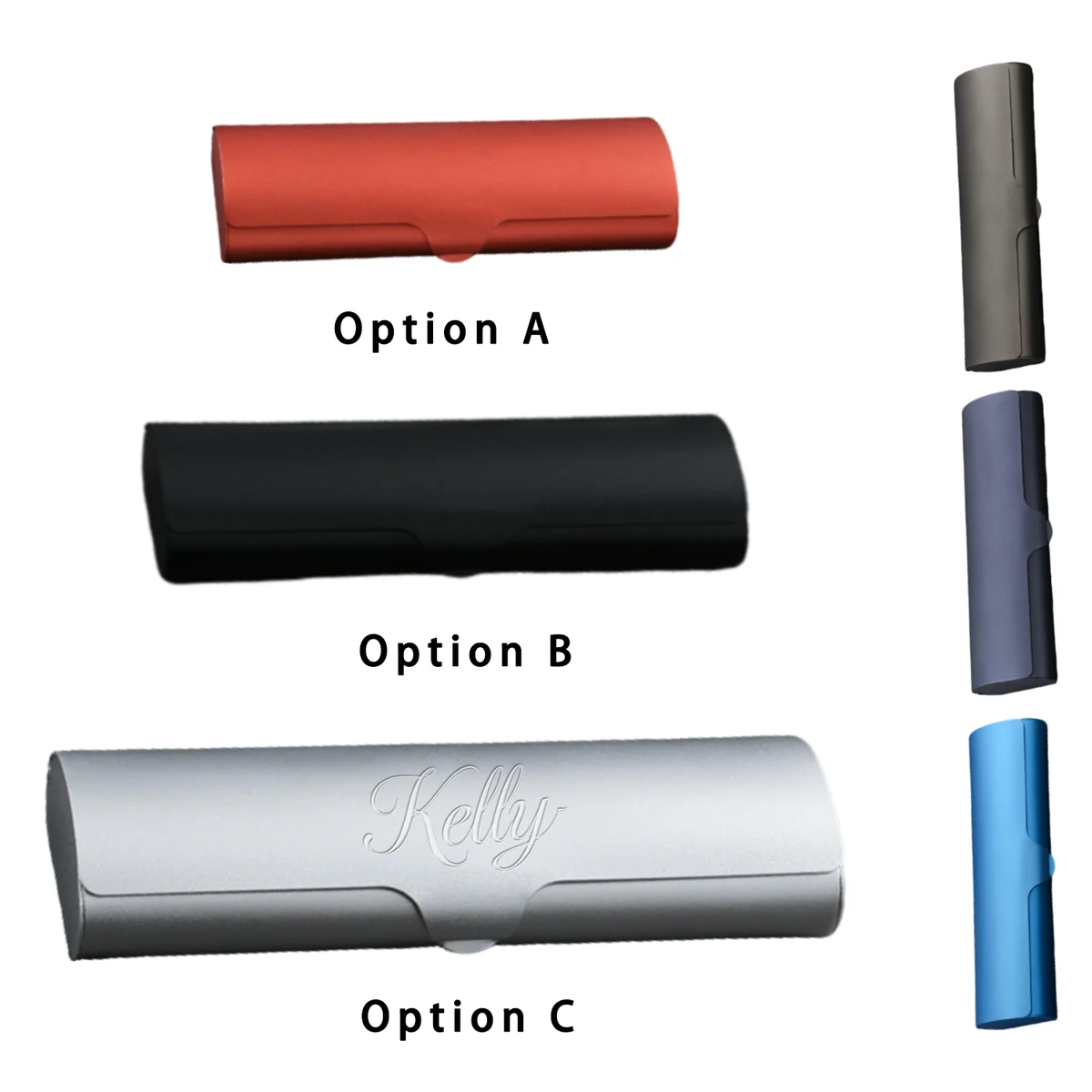 Portable Aluminum Hard Shell Eyeglasses Case 1