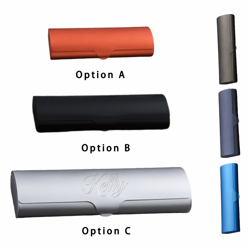 Portable Aluminum Hard Shell Eyeglasses Case