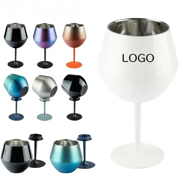 304 Stainless Steel Stem Cup with 14 oz Detachable 1