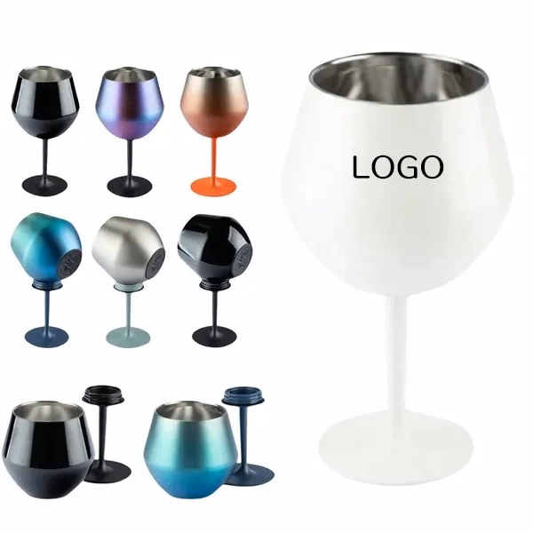 304 Stainless Steel Stem Cup with 14 oz Detachable