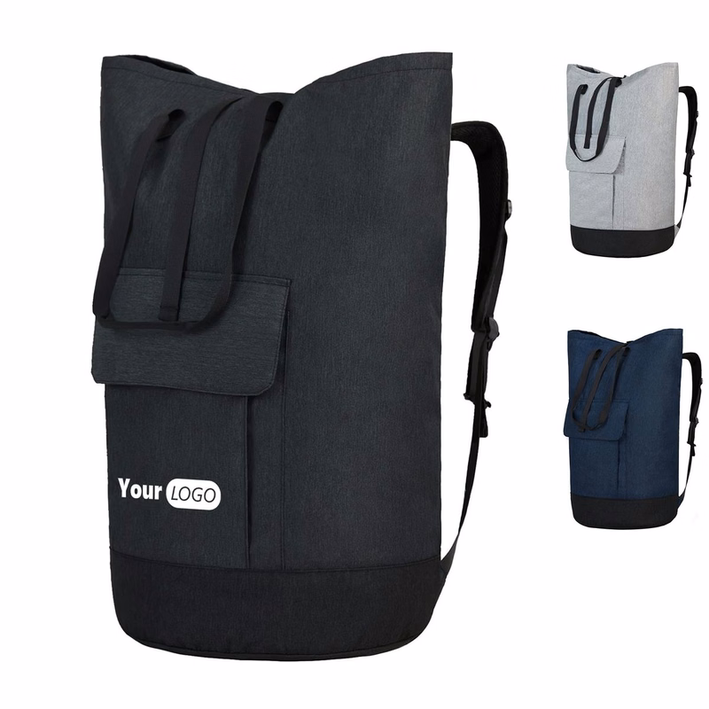 Polyester Heavy Duty Laundry Backpack