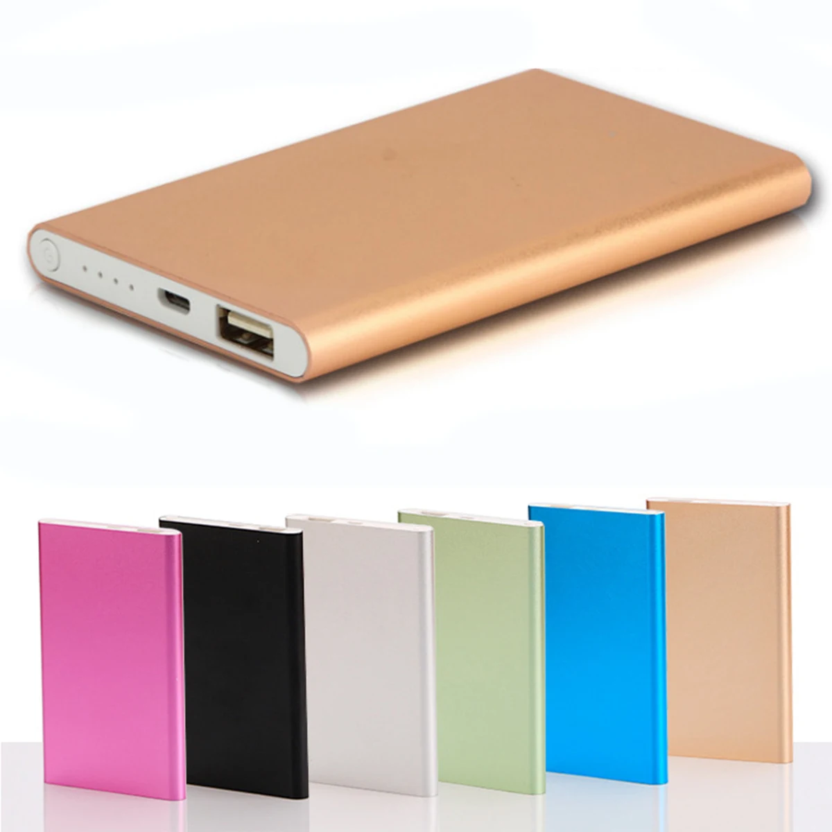 3500mah Rechargeable Slim USB Charger Power Banks Custom 1
