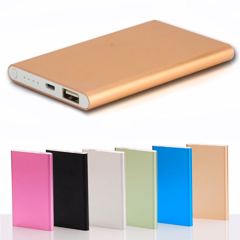 3500mah Rechargeable Slim USB Charger Power Banks Custom